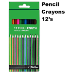 Treeline Pencil Crayons 12's long